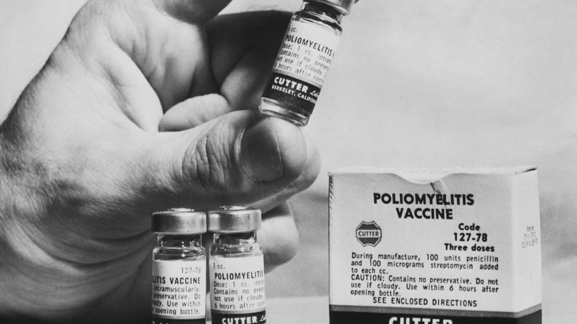 Vaccine polio History of