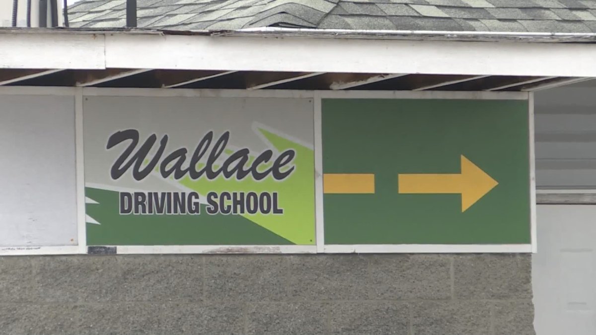 Steve Wallace's driving school that he built with his wife Joan.