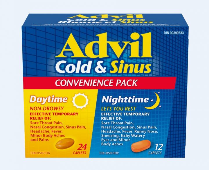 A picture of  one of the affected GSK Advil products.