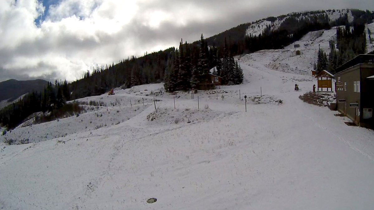 A webcam photo from Apex Mountain Resort on Wednesday, Oct. 13, 2021. 