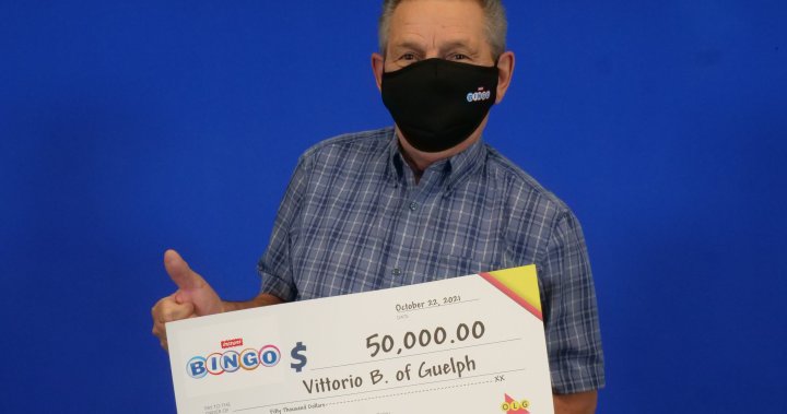Retired Guelph man wins $50,000 playing Instant Bingo