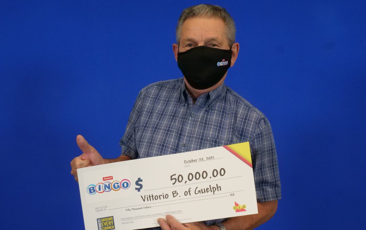 A Guelph man has won $50,000. 