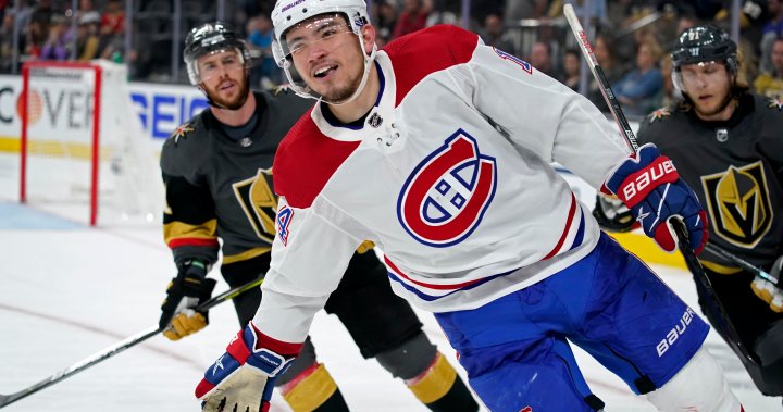 Montreal Canadiens sign forward Suzuki to 8-year contract extension