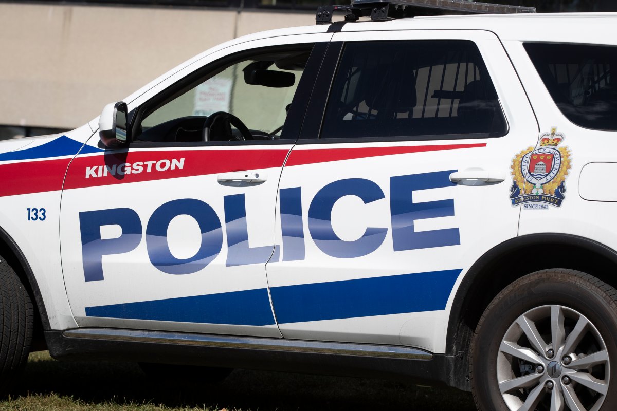 Kingston police have laid charges in connection with what they say was an unprovoked attack with needle-nose pliers in the city's downtown.