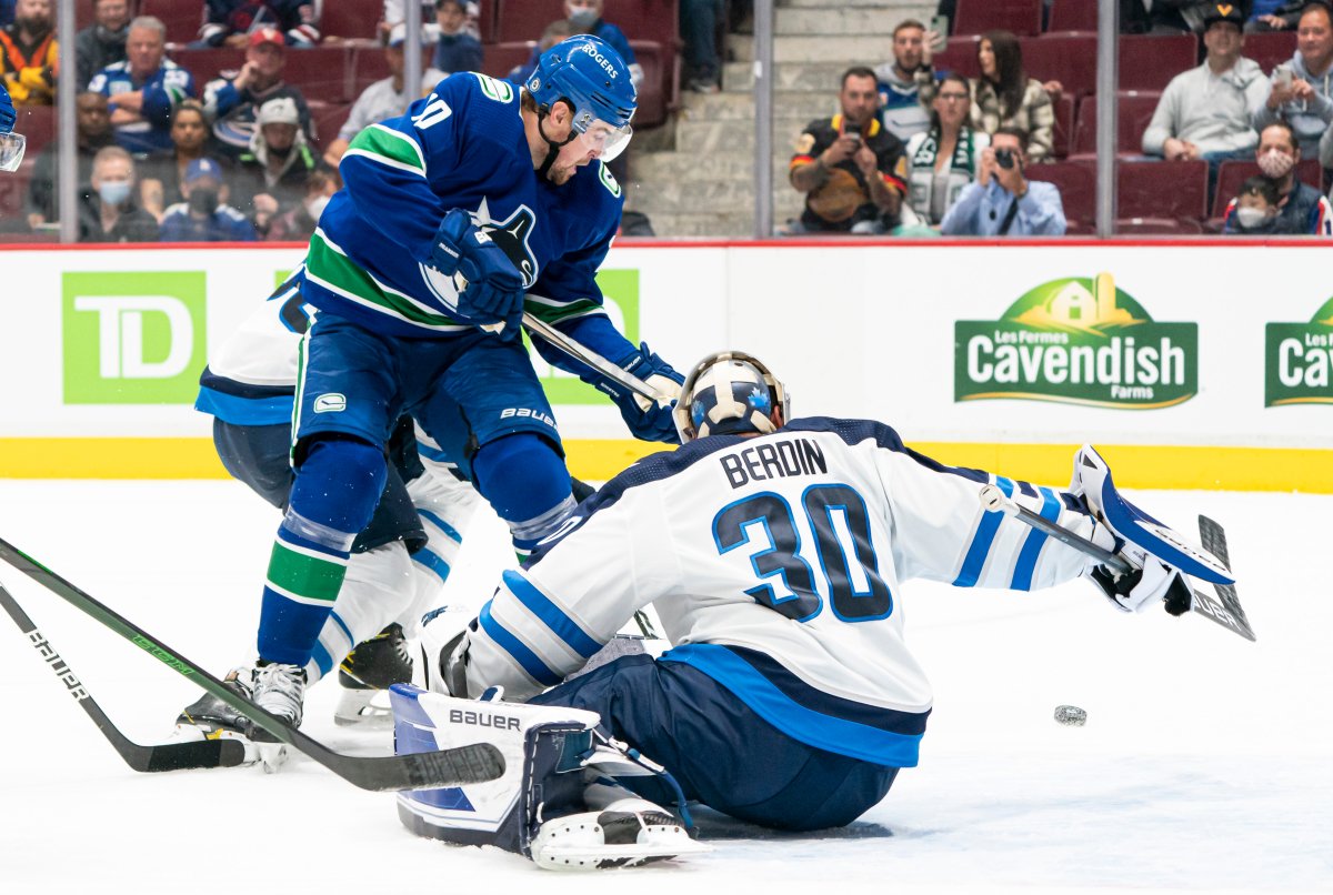 Winnipeg Jets Come up Short as they Lose 3-1 to Vancouver Canucks