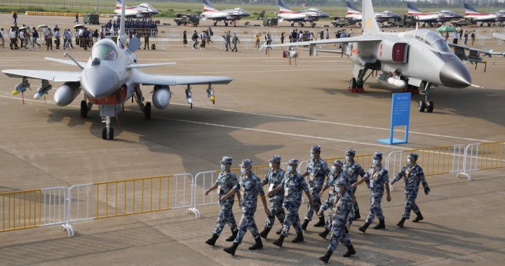 China calls increased military exercises near Taiwan a ‘just’ move to protect peace