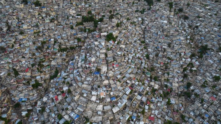 FILE - A view of the densely populated Jalousie neighborhood of Port-au-Prince, Tuesday, Sept. 28, 2021. 