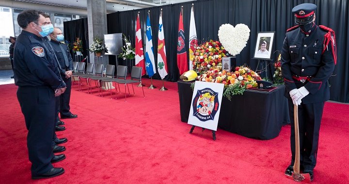 Funeral for Montreal firefighter who died during rescue scheduled being held Friday