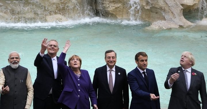 G20 leaders tackle climate change crisis on final day of Rome summit