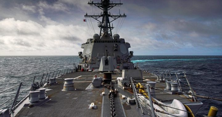 U.S. destroyer’s passage through Taiwan Strait ‘provocative’: Chinese military