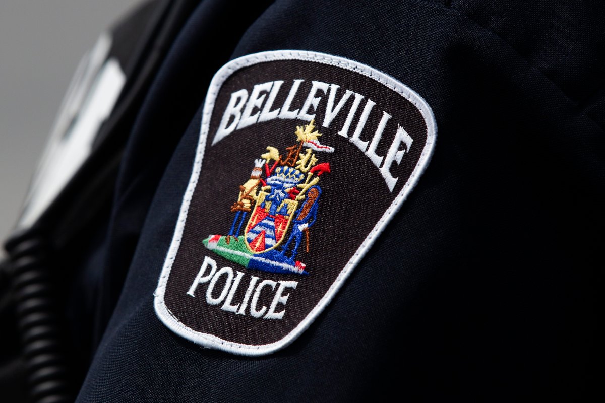 Belleville police have charged two men in a child porn investigation.