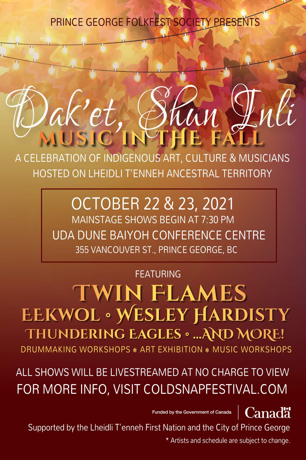 Dak’et, Shun Inli (Music In The Fall) - image