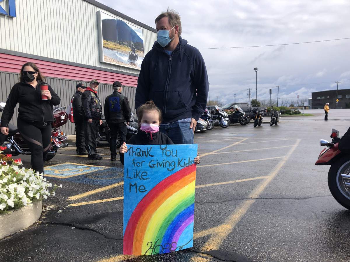 Families supporting the annual Fall Colour Ride at Hully Gully in support of the Children\’s Health Foundation Oct. 16, 2021