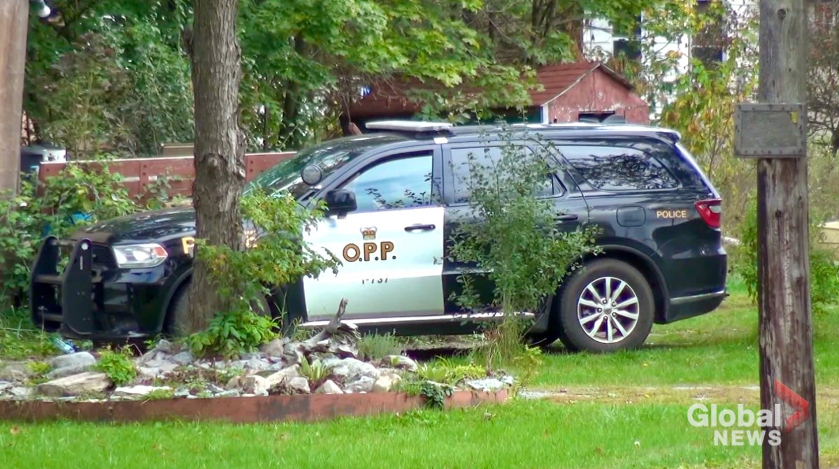 City of Kawartha Lakes OPP on the scene at a residence in Fenelon Falls on Oct. 7, 2021 after a teen was taken to hospital and later died.