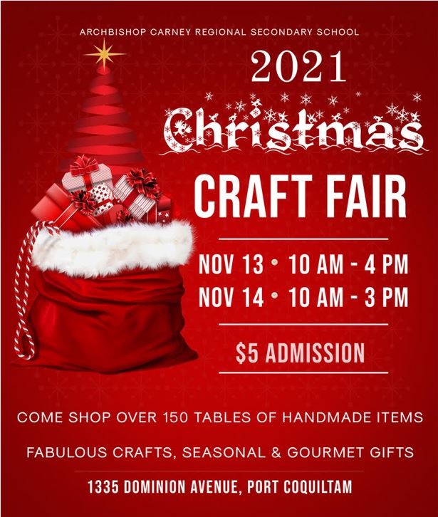 22nd Annual Archbishop Carney Christmas Craft Fair - image