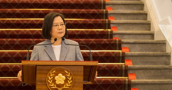 Taiwan president to pledge to defend island’s sovereignty, democracy amid China tensions