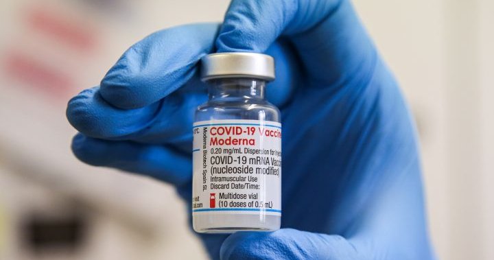 Moderna asks Health Canada to approve COVID-19 vaccine booster shot
