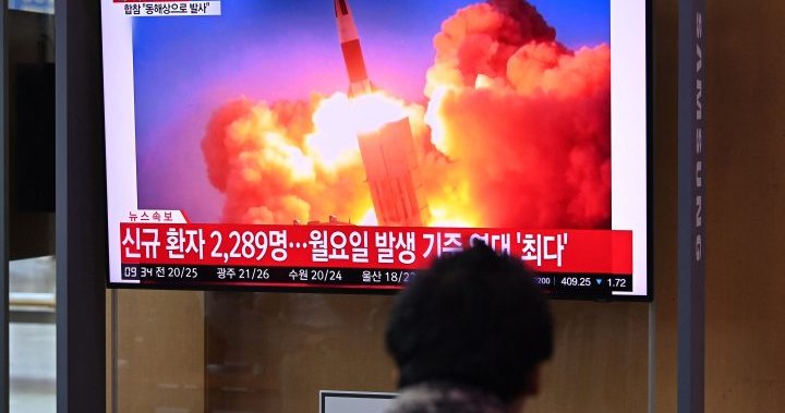 North Korea fires another ballistic missile as it continues weapons tests