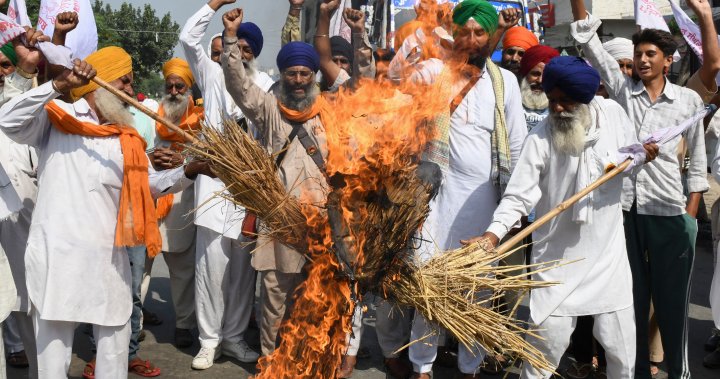 Son of Indian minister arrested after 9 farmers killed amid escalating protests