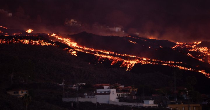 La Palma volcano continues to erupt as officials lift lockdown order