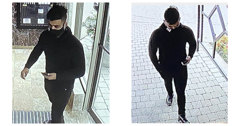 Durham police released this image of the suspect.