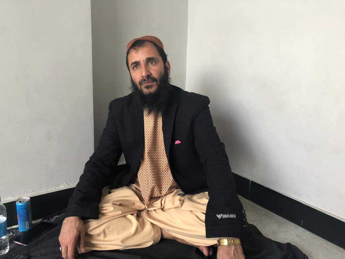 Haji Toor Jan has photos showing him working with the Canadian Forces, but said he is stranded in Kabul.