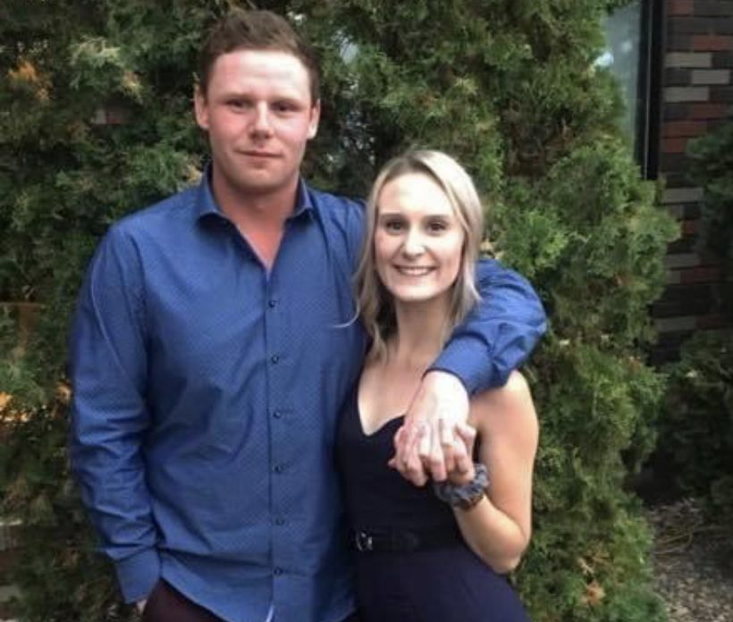 Cody-Lee McConnell and Mchale Busch in an undated photo