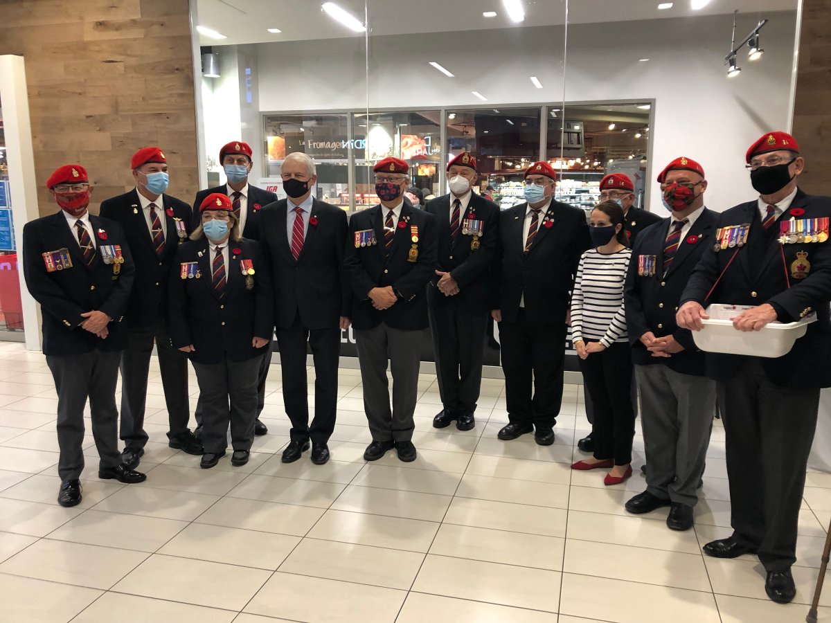 Westmounts Royal Canadian Legion Branch 14 launches its annual poppy campaign.