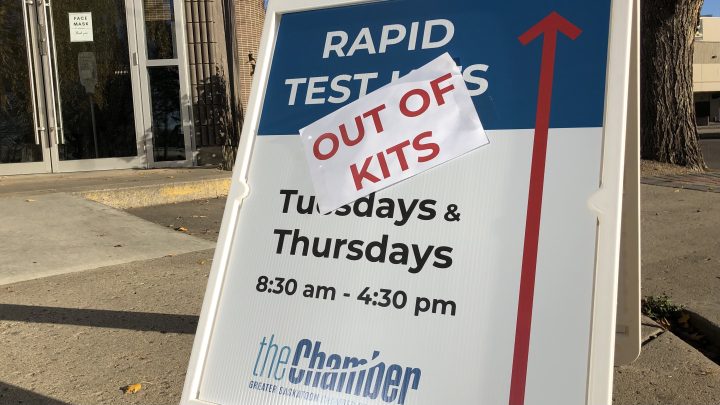 Rapid testing kits appear to being high demand in Saskatchewan amid the novel coronavirus pandemic.