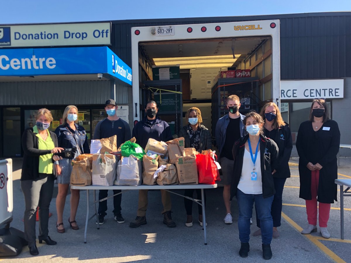 On Friday, the London Food Bank kicked off the 33rd annual and second virtual Thanksgiving food drive at the Northwest London Resource Centre, Oct. 1, 2021.