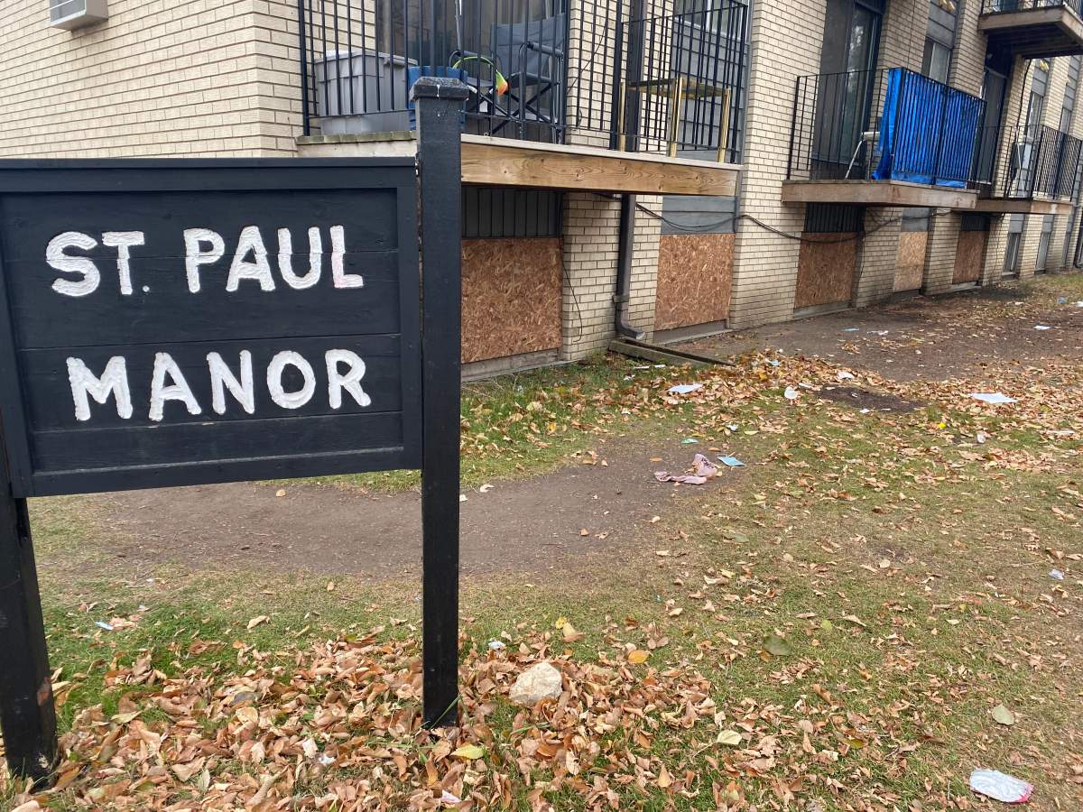 Three people were rescued from an early morning fire at this apartment building in Pleasant Hill. Saskatoon fire officials say only two of the three people survived the fire.
