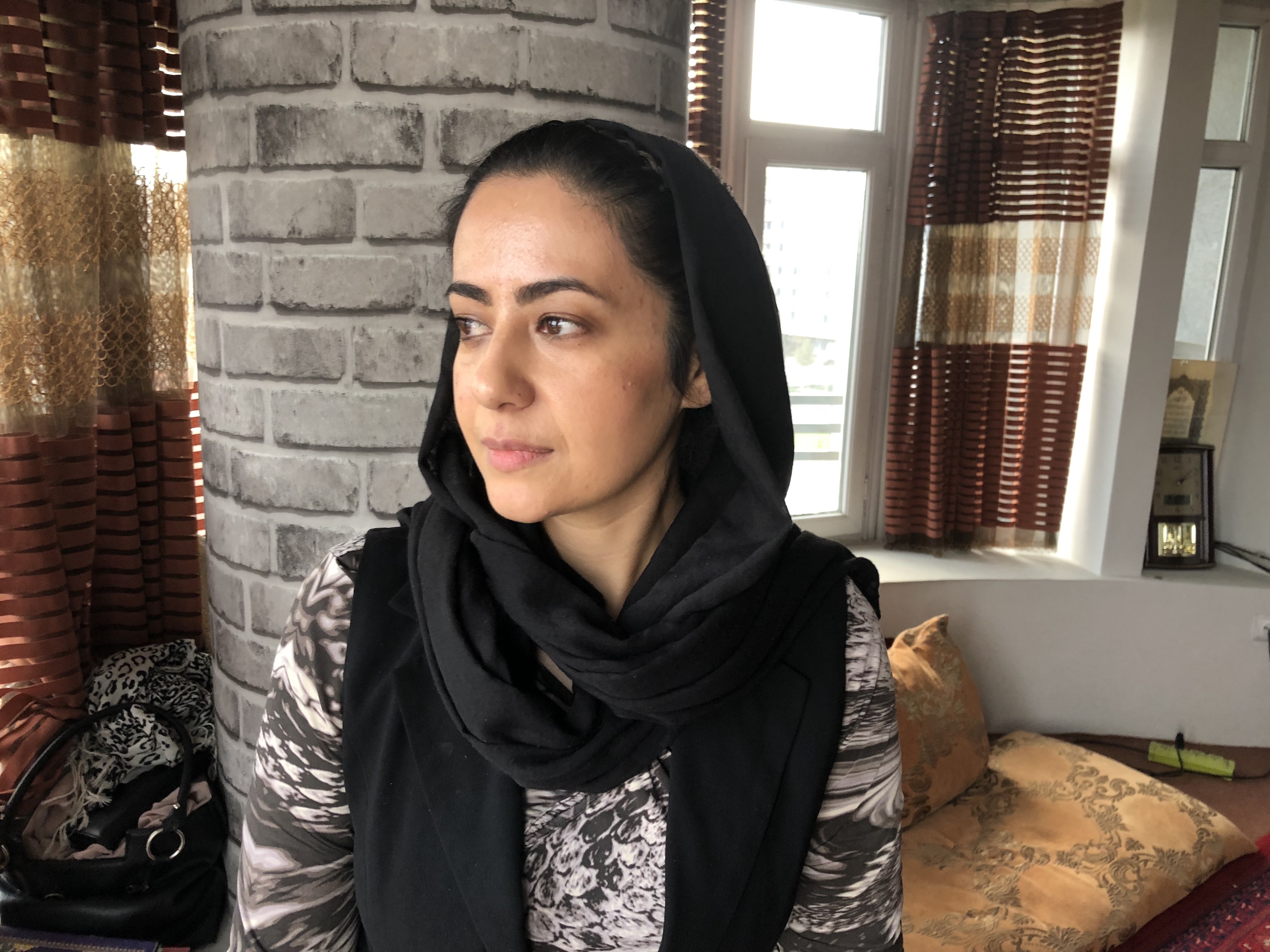Khalida, at her home in Kabul.