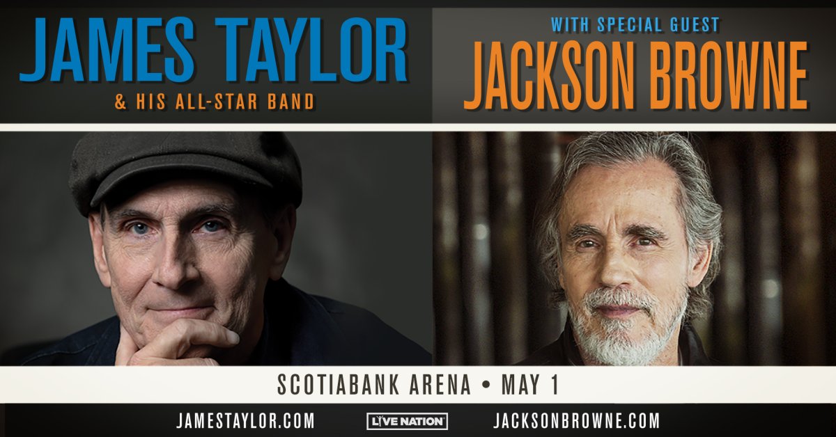 James Taylor with special guest Jackson Browne - image