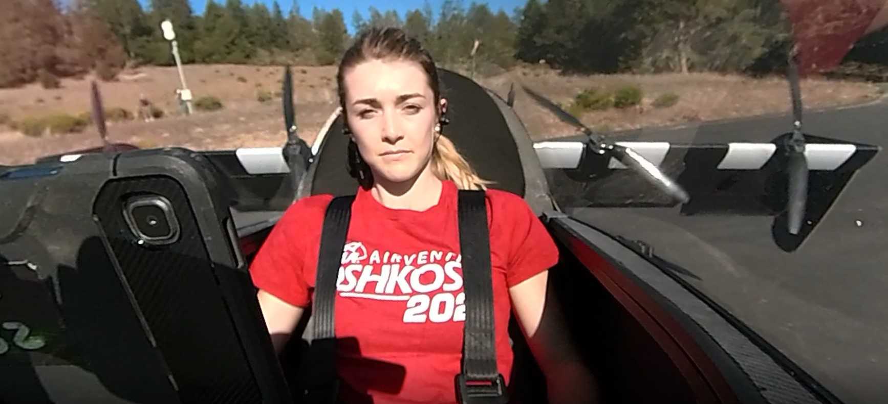 Kristina Menton, director of operations at Opener, flying BlackFly