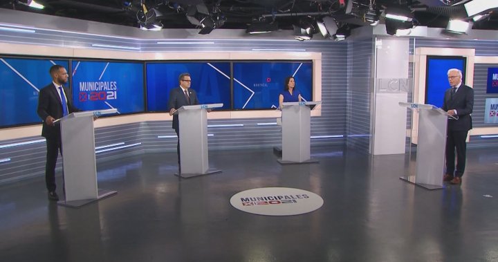 Sparks fly in fiery French-language Montreal mayoral debate