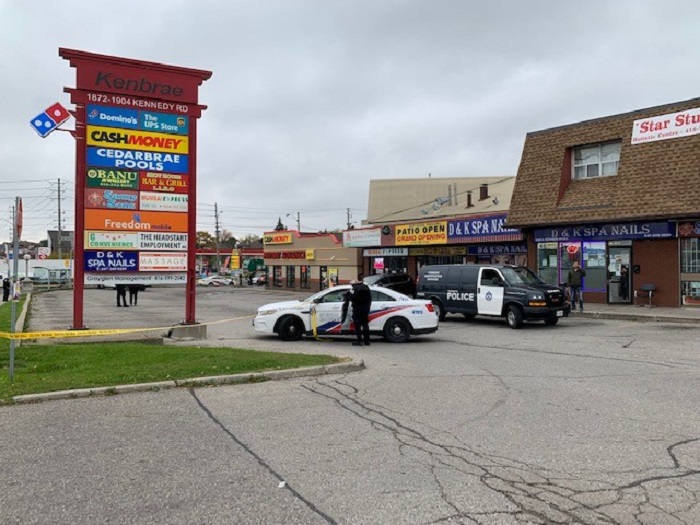 The scene of the incident on Oct. 29.