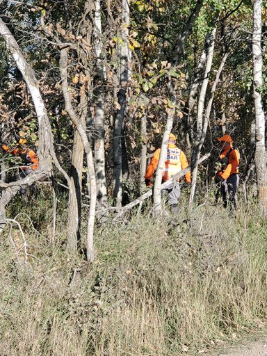 RCMP search an area in connection to the 2019 death of Jeff Peters, 51.