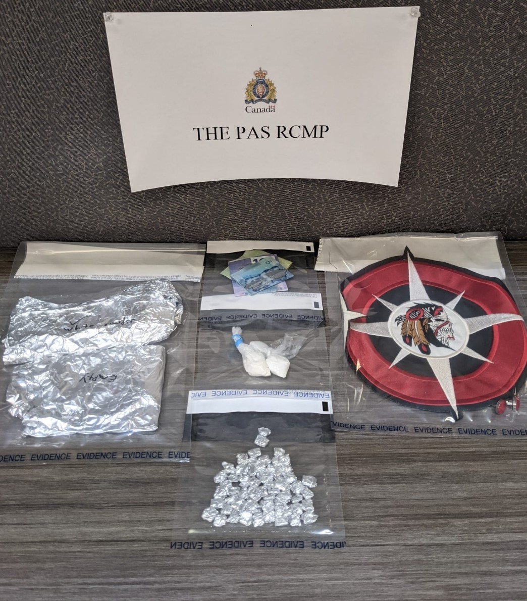 Contraband seized by The Pas RCMP.