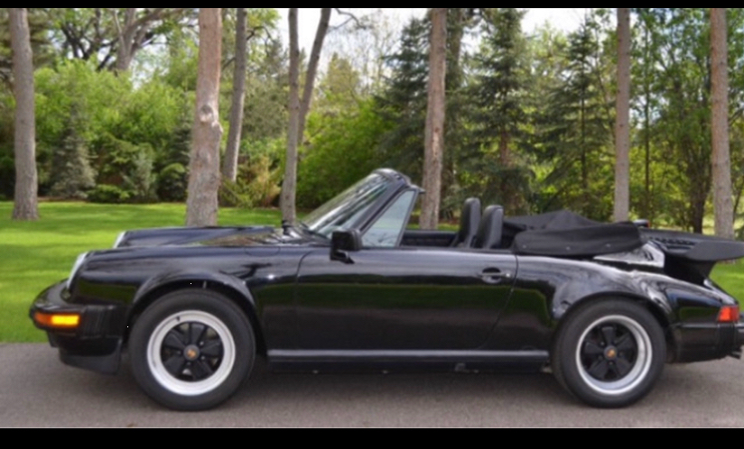 Peterborough County OPP say this Porsche was stolen from the roadside in Trent Lakes early Friday.