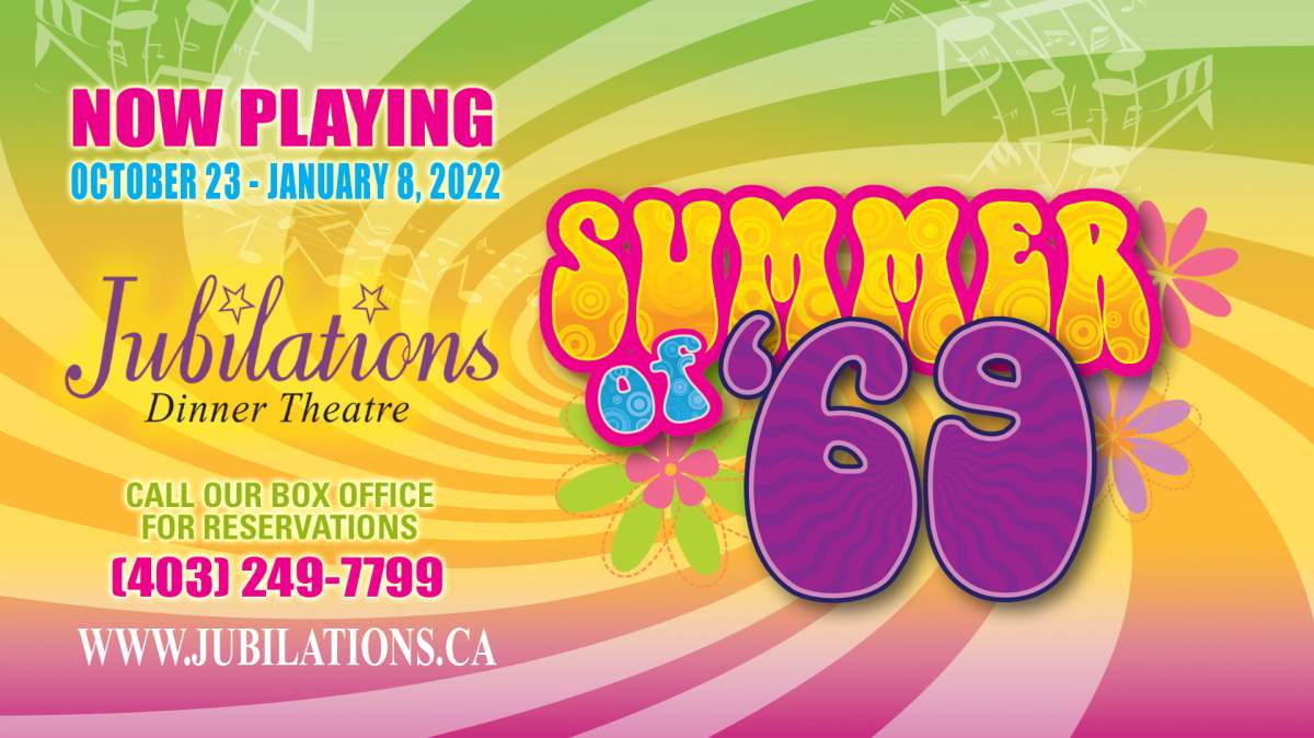 Jubilations Dinner Theatre: Summer of ’69, supported by Global Calgary & 770 CHQR - image