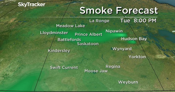 Air quality advisory continued in Saskatchewan due to wildfire smoke