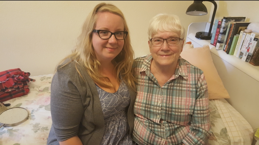 Brianna and Grandma Olive