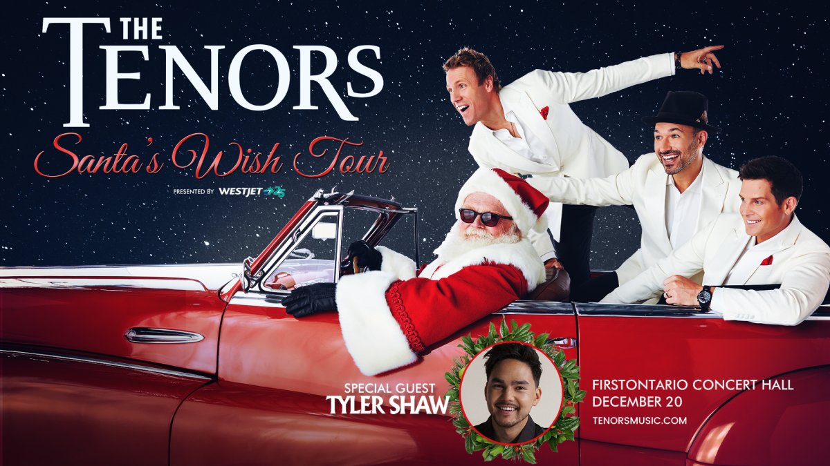 The Tenors: Santa’s Wish Tour ft. Tyler Shaw - image