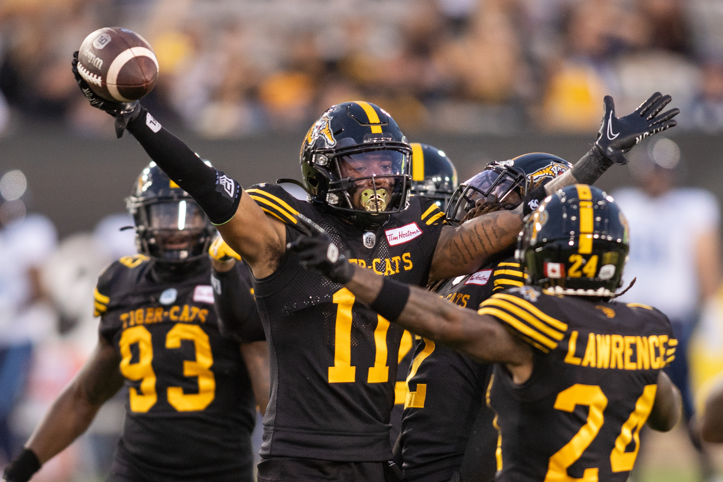 TIGER-CATS CLINCH FIRST PLACE IN CFL'S EAST DIVISION – Hamilton Tiger-Cats