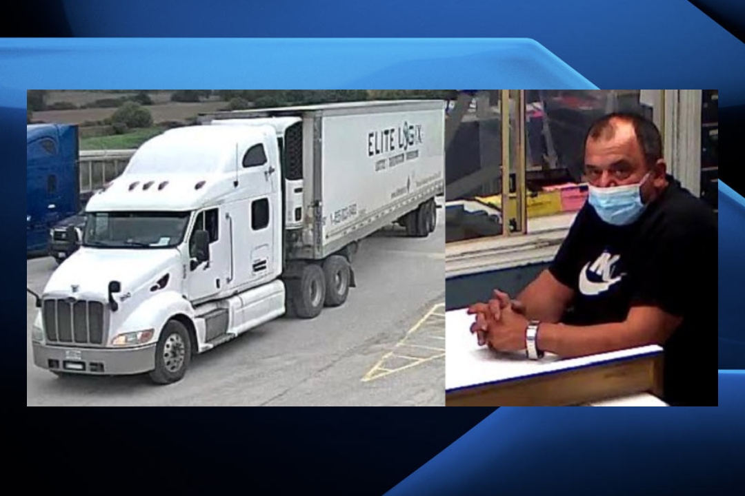 Wellington County OPP are looking for a truck driver and a missing $300,000 load. 