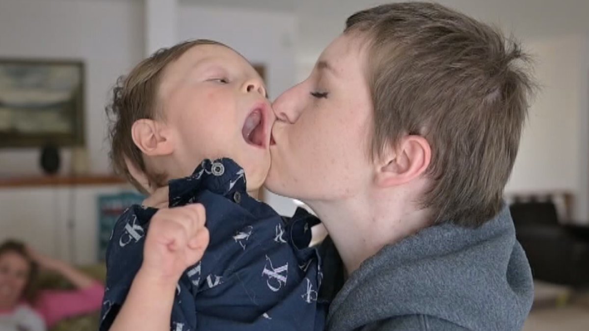 Grayson and his mom just received a Sunshine Family Van from Variety, which will allow them to go out together – just the two of them, for the first time!.