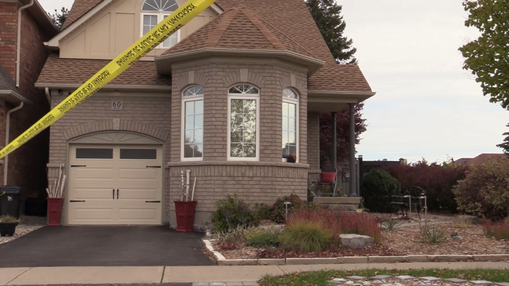 Police remained at the home of the two women on Saturday. Acting Sgt. George Tudos said officers have been holding the scene for around a week.