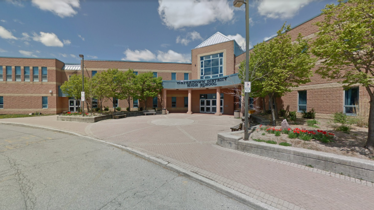 Hamilton police say they have made an arrest in connection with sexual assault allegations at Waterdown District High.
