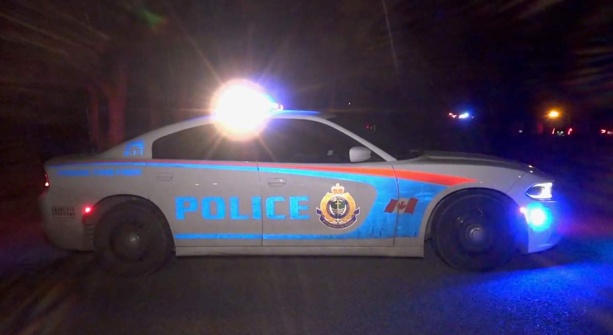 Peterborough police say an unsanctioned truck rally led to five vehicles being removed from the roadway.