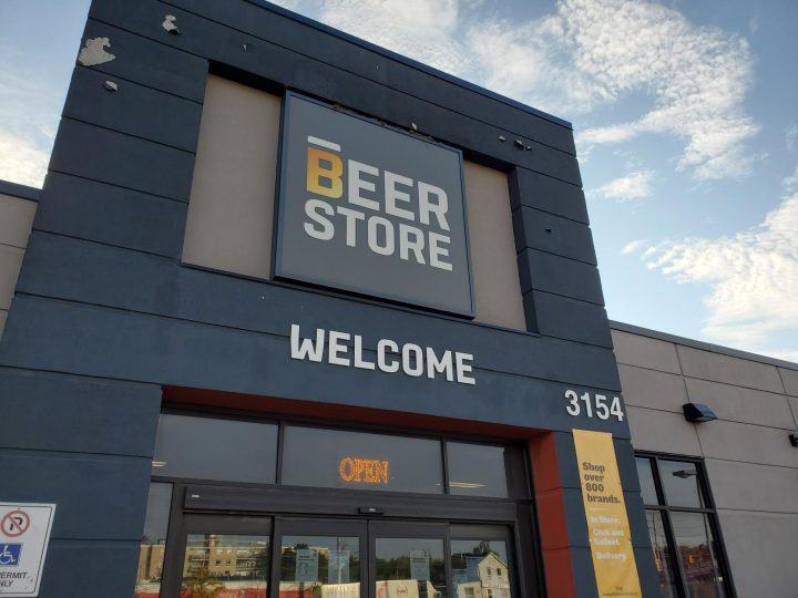 A Beer Store in Mississauga on Friday, Oct. 8, 2021.